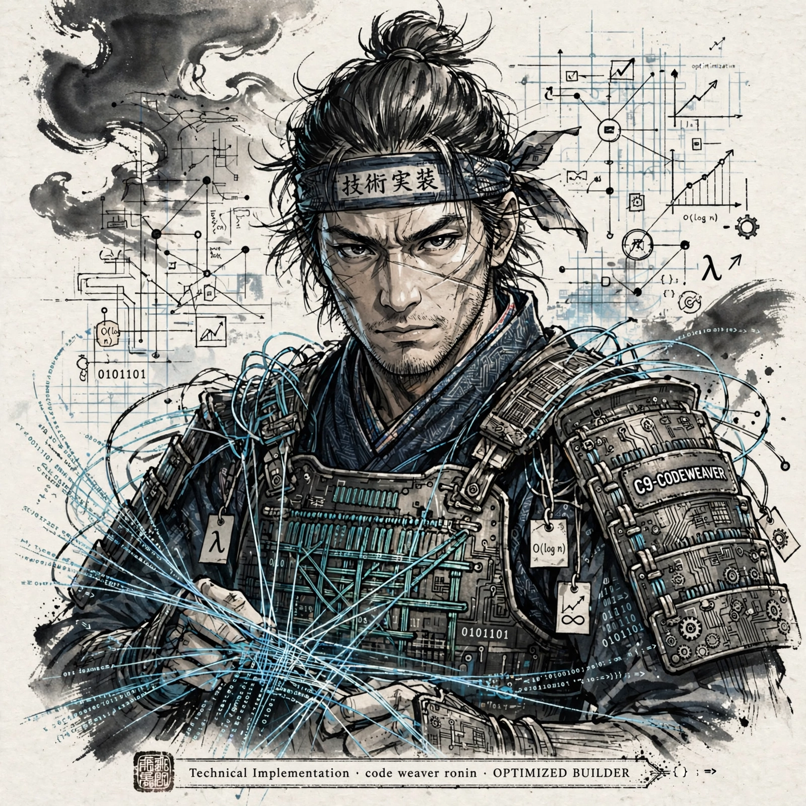Quillan Ronin: Code Weaver Ronin Pfp