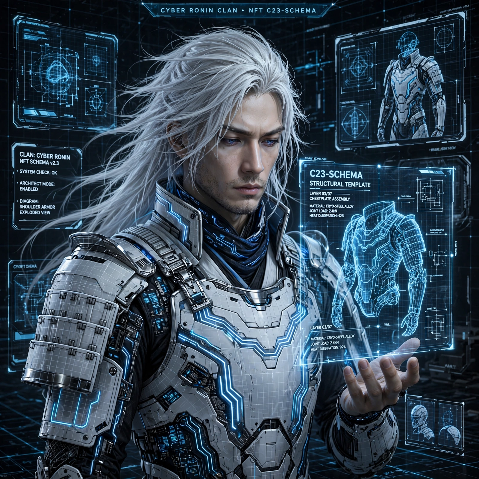 Quillan Ronin: Cyber Ronin Blueprint