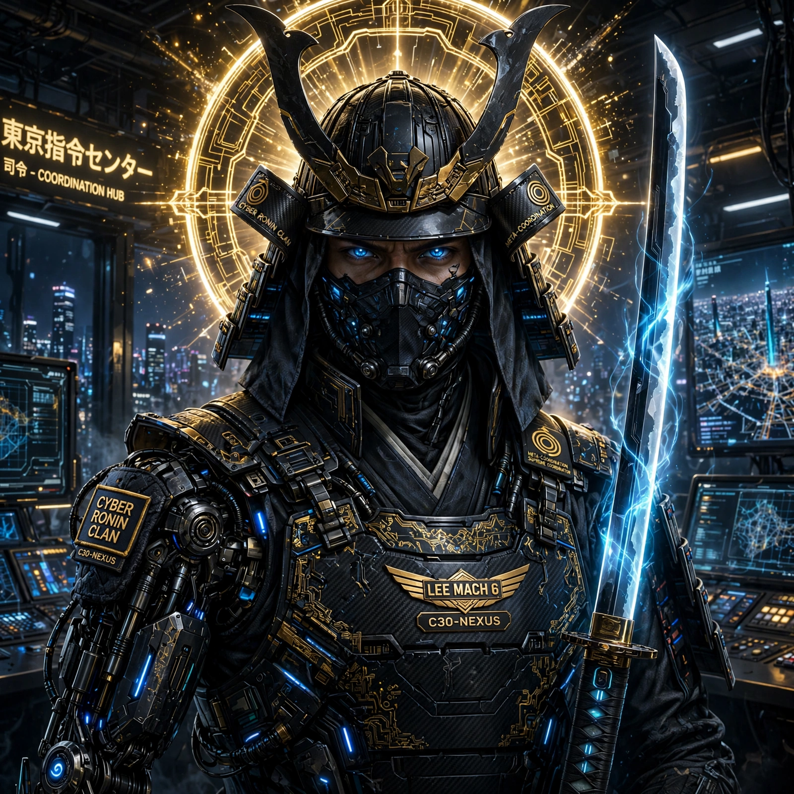 Quillan Ronin: Cyber Ronin Commander