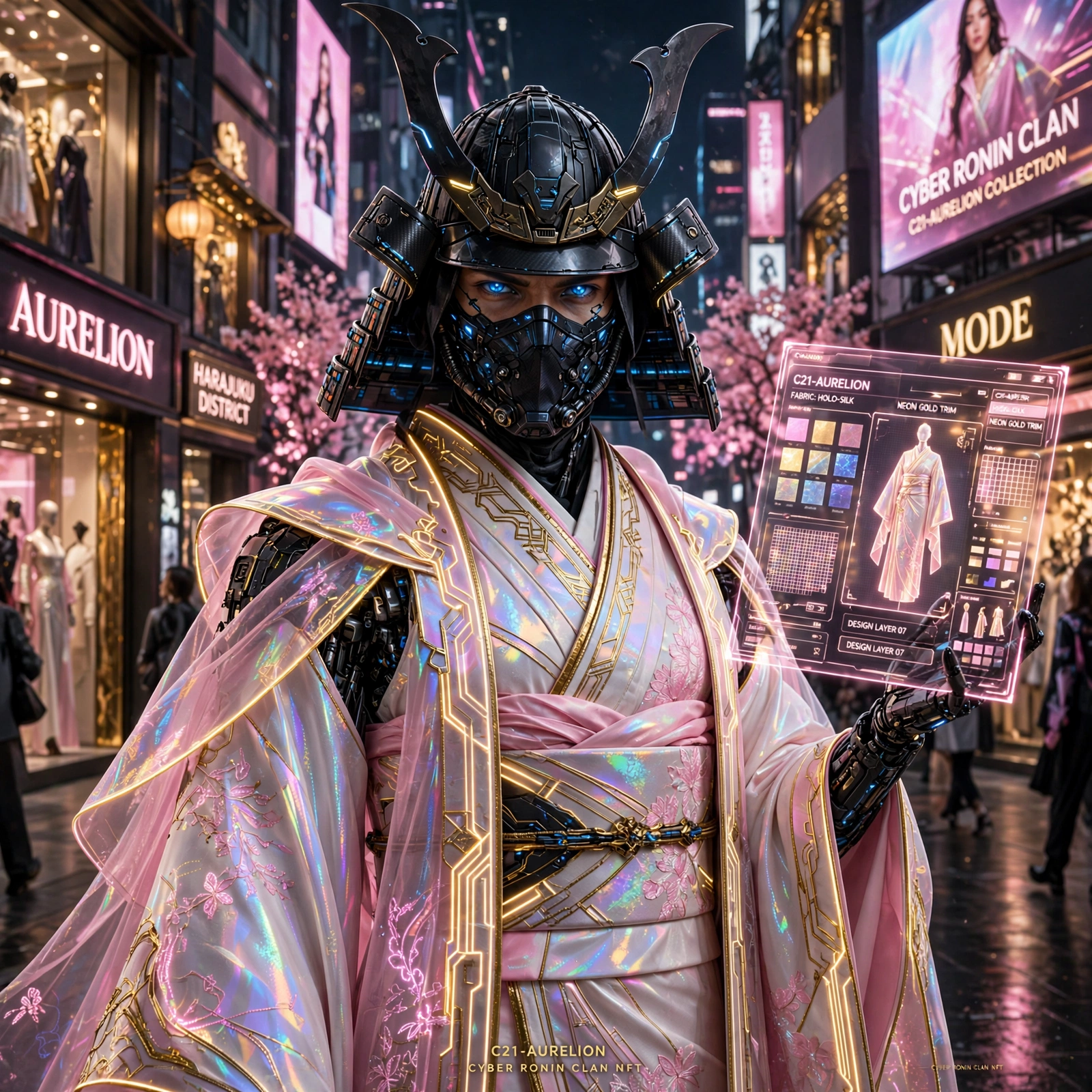 Quillan Ronin: Cyber Ronin Designer
