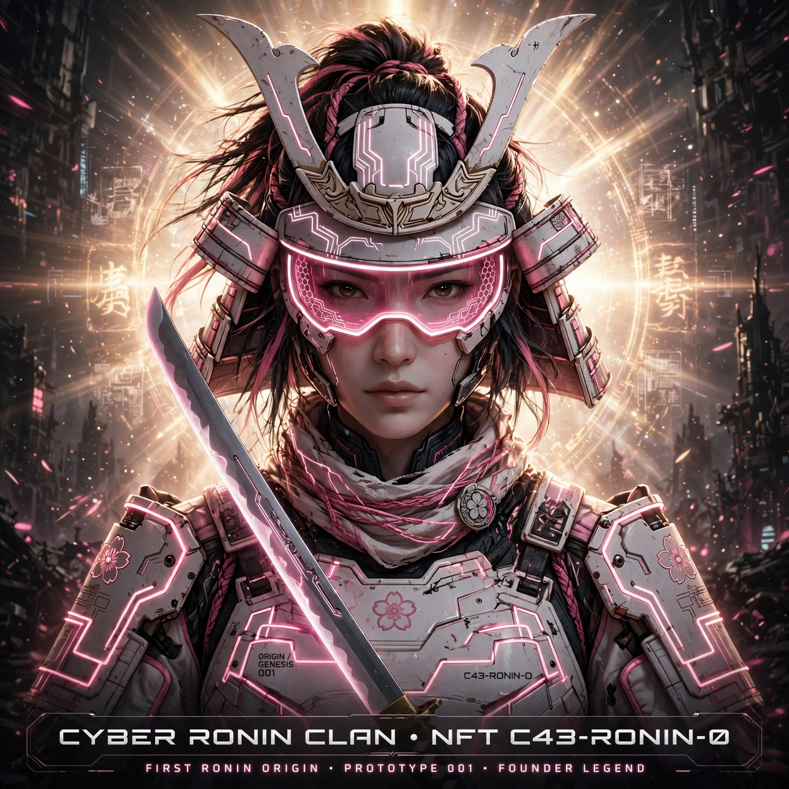 Quillan Ronin: Cyber Ronin Genesis Nft