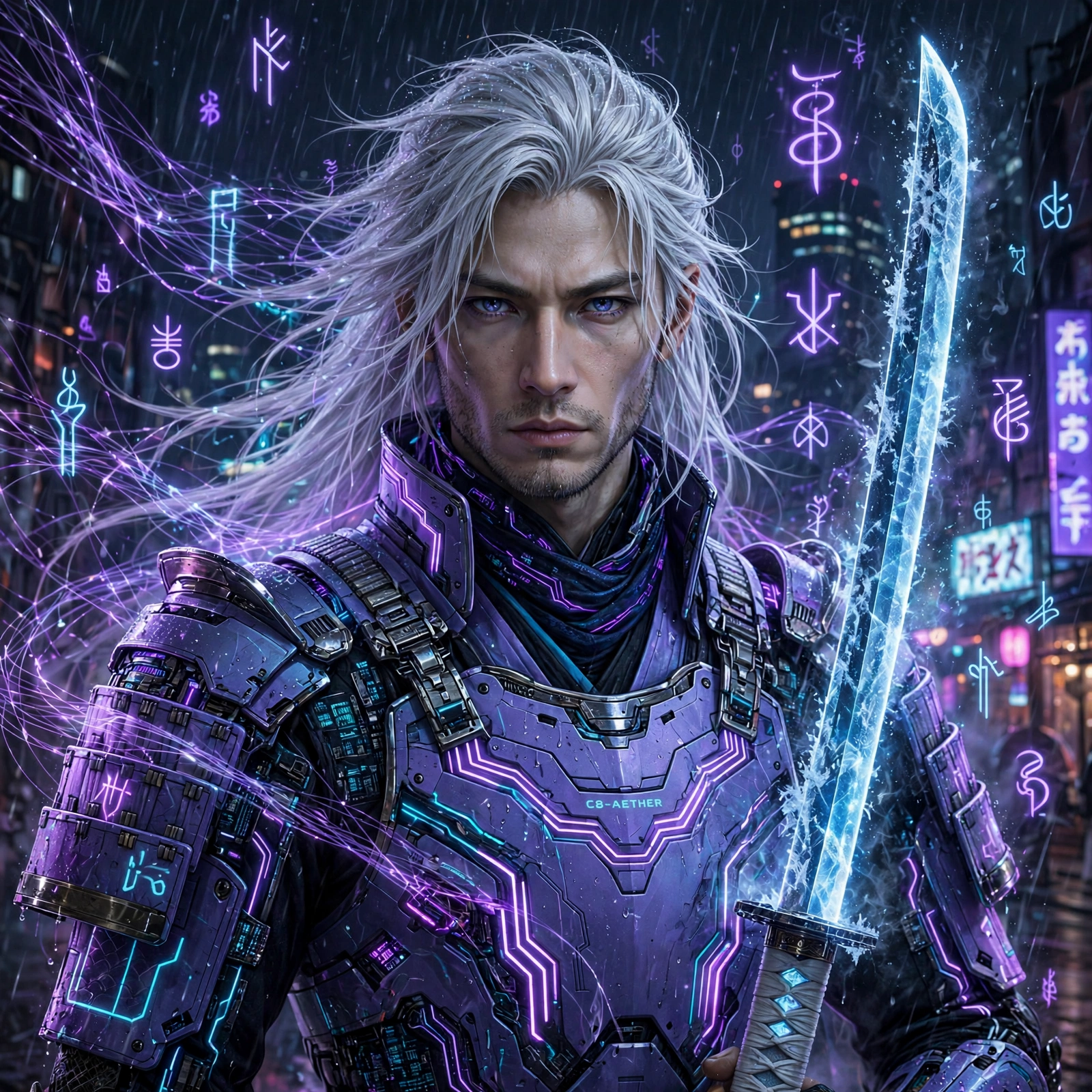 Quillan Ronin: Cyber Ronin Nft 1