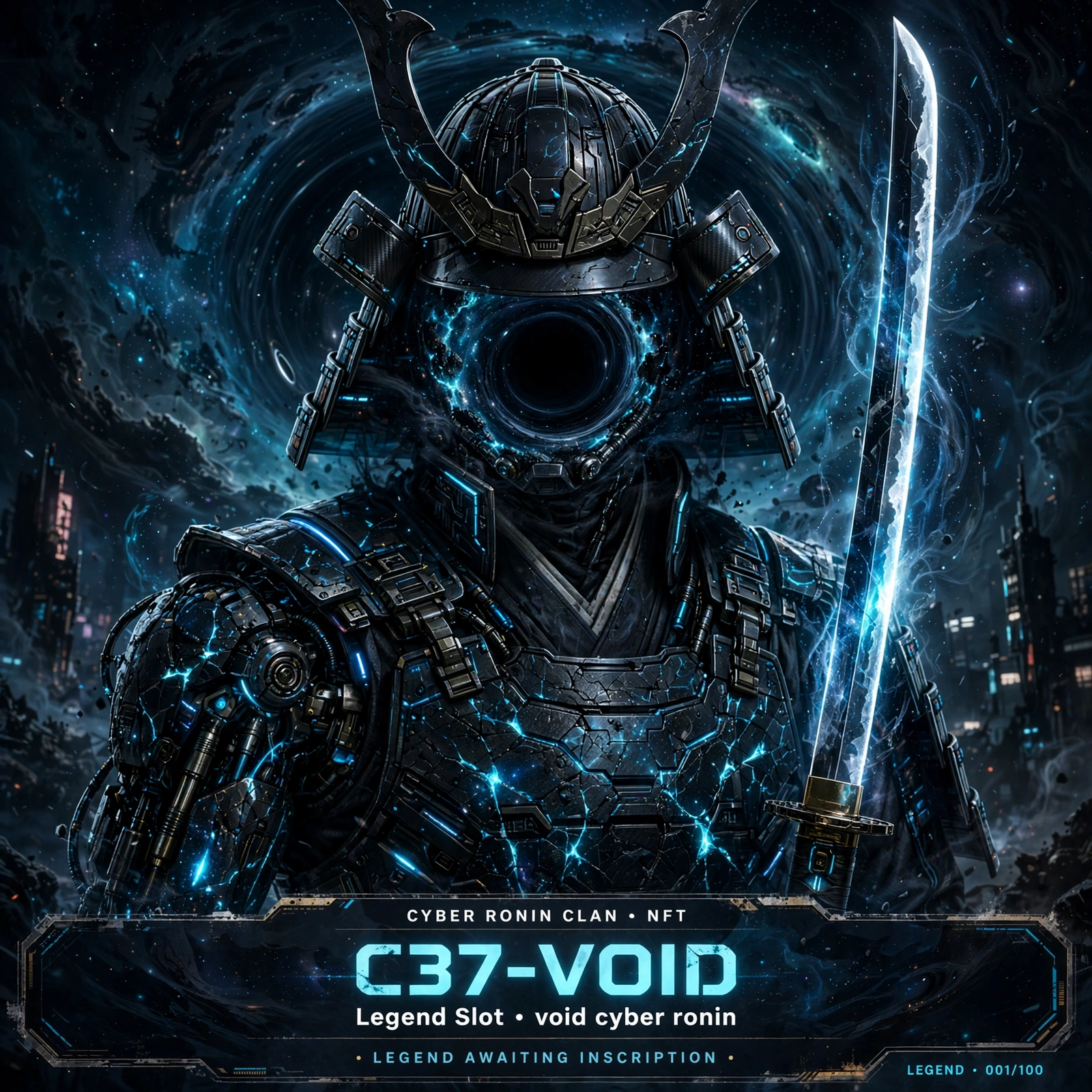 Quillan Ronin: Cyber Ronin Void Nft