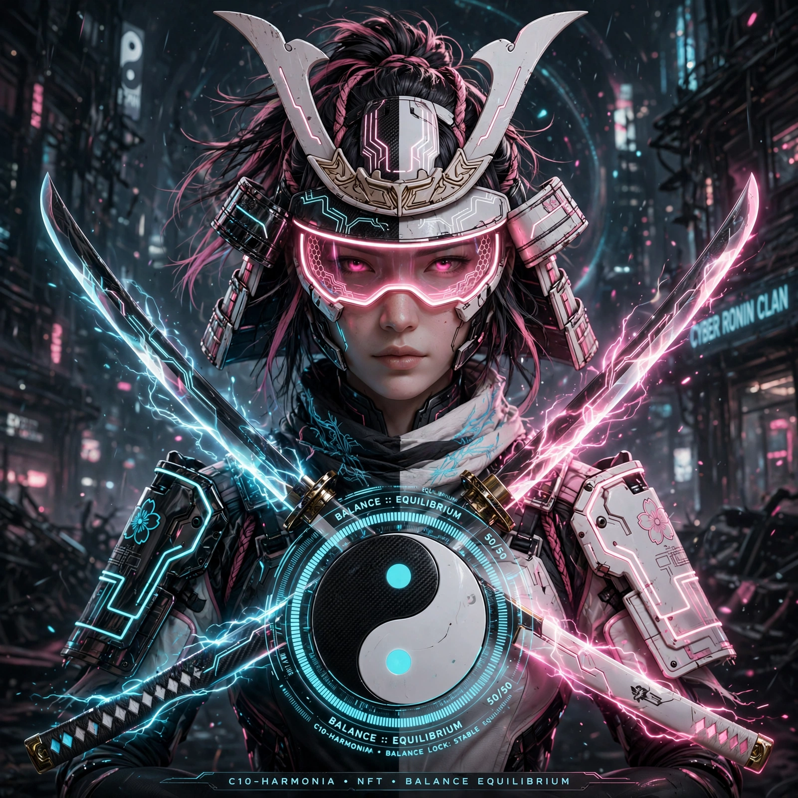Quillan Ronin: Cyber Ronin Yin Yang