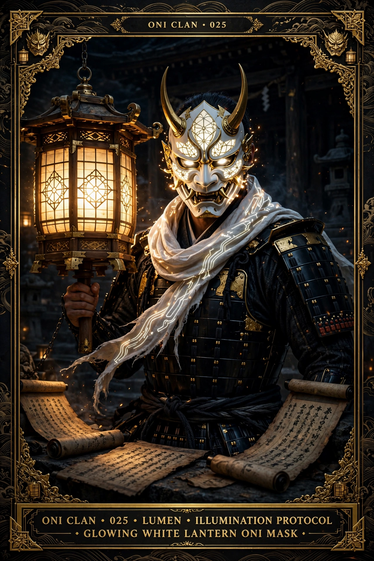 Quillan Ronin: Illumination Master Lumen Nft Card