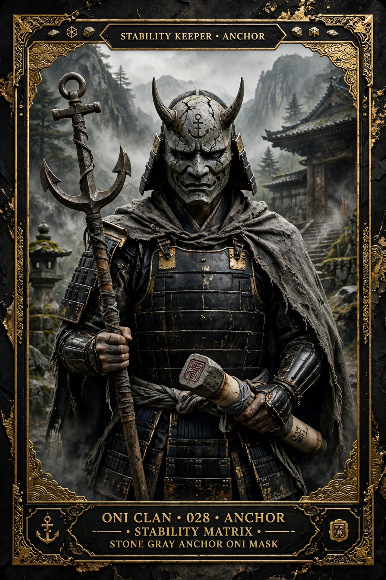 Quillan Ronin: Oni Clan Anchor Card