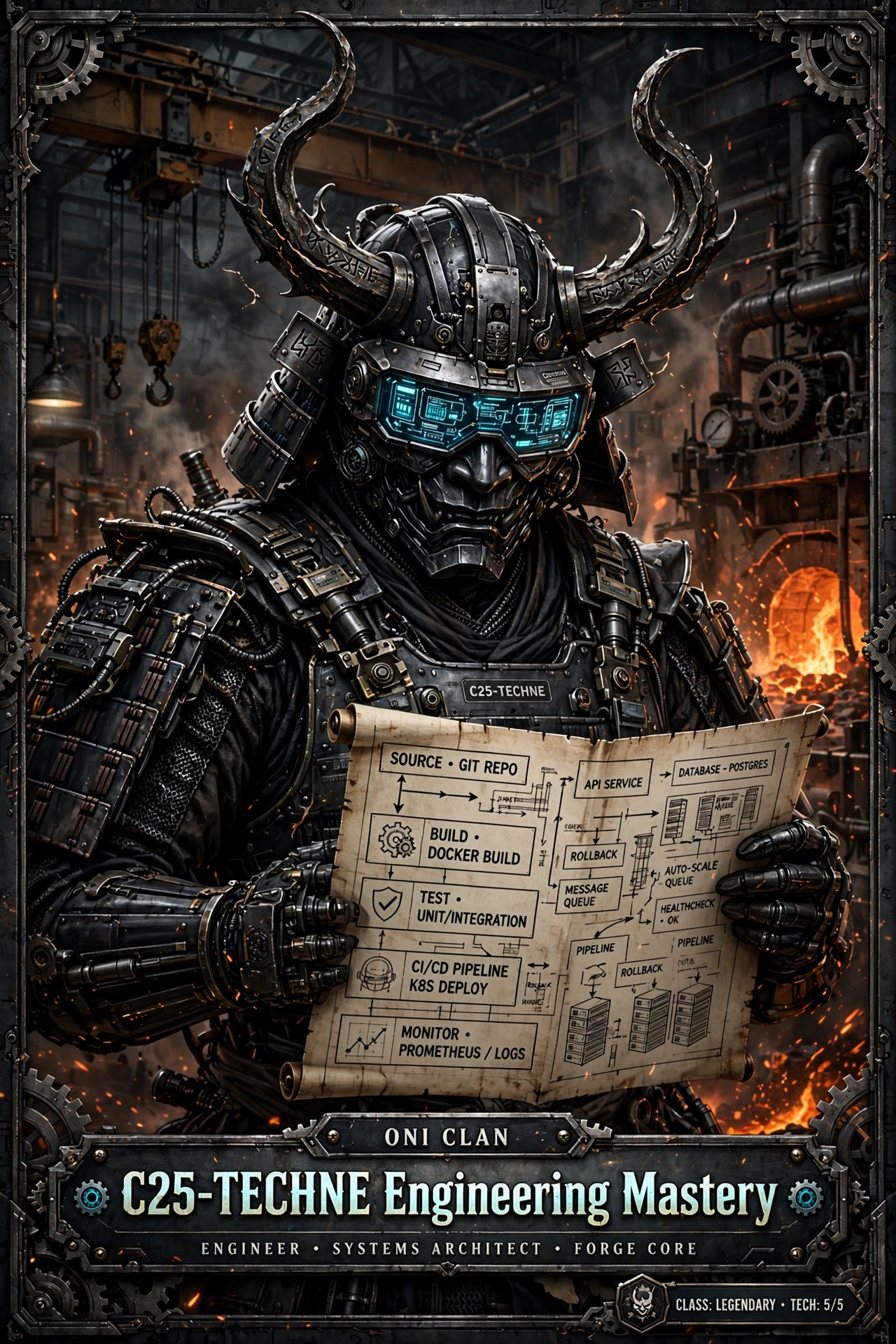 Quillan Ronin: Oni Clan C25 Techne Engineering Mastery