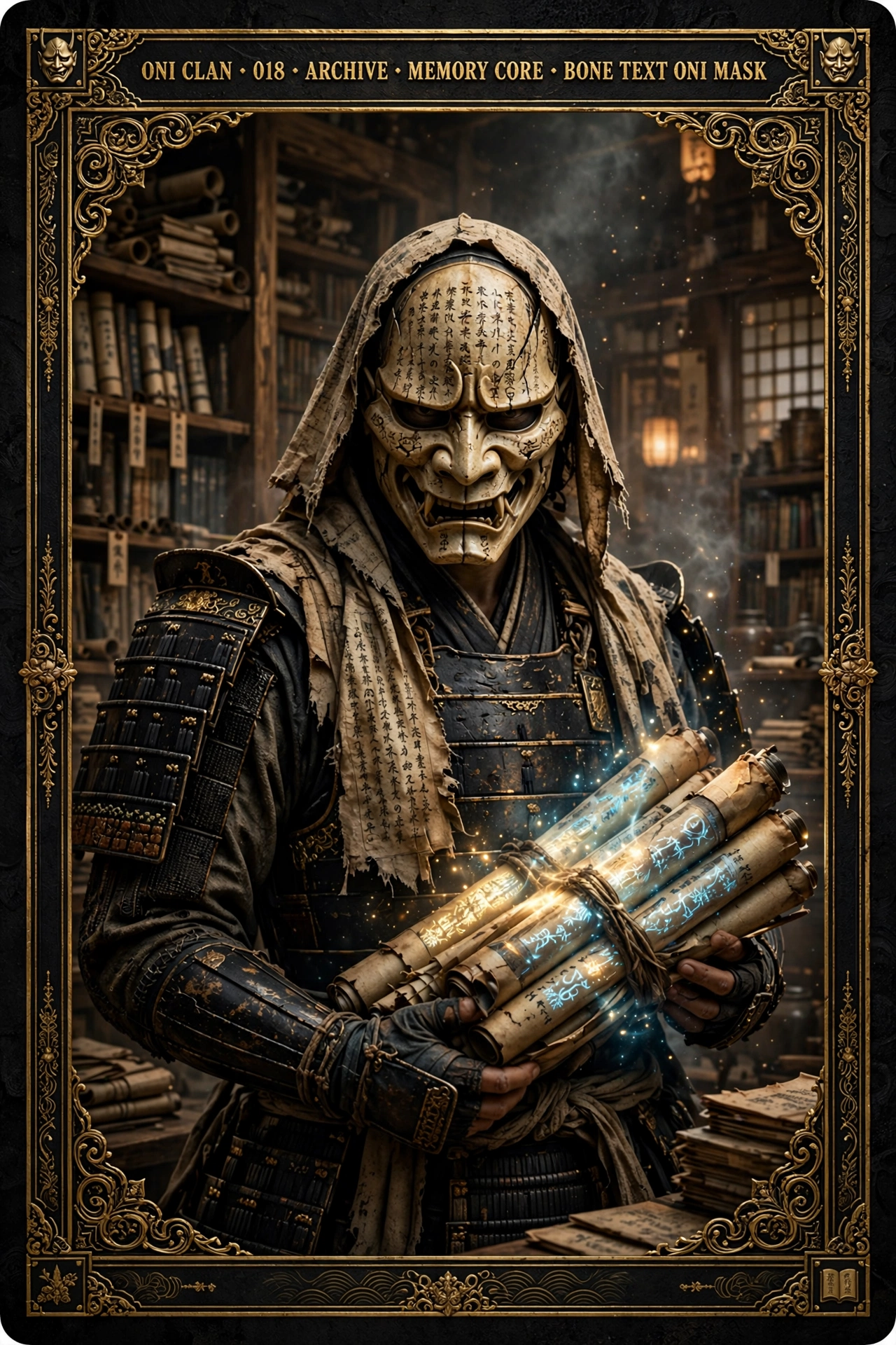 Quillan Ronin: Oni Clan Memory Keeper Trading Card