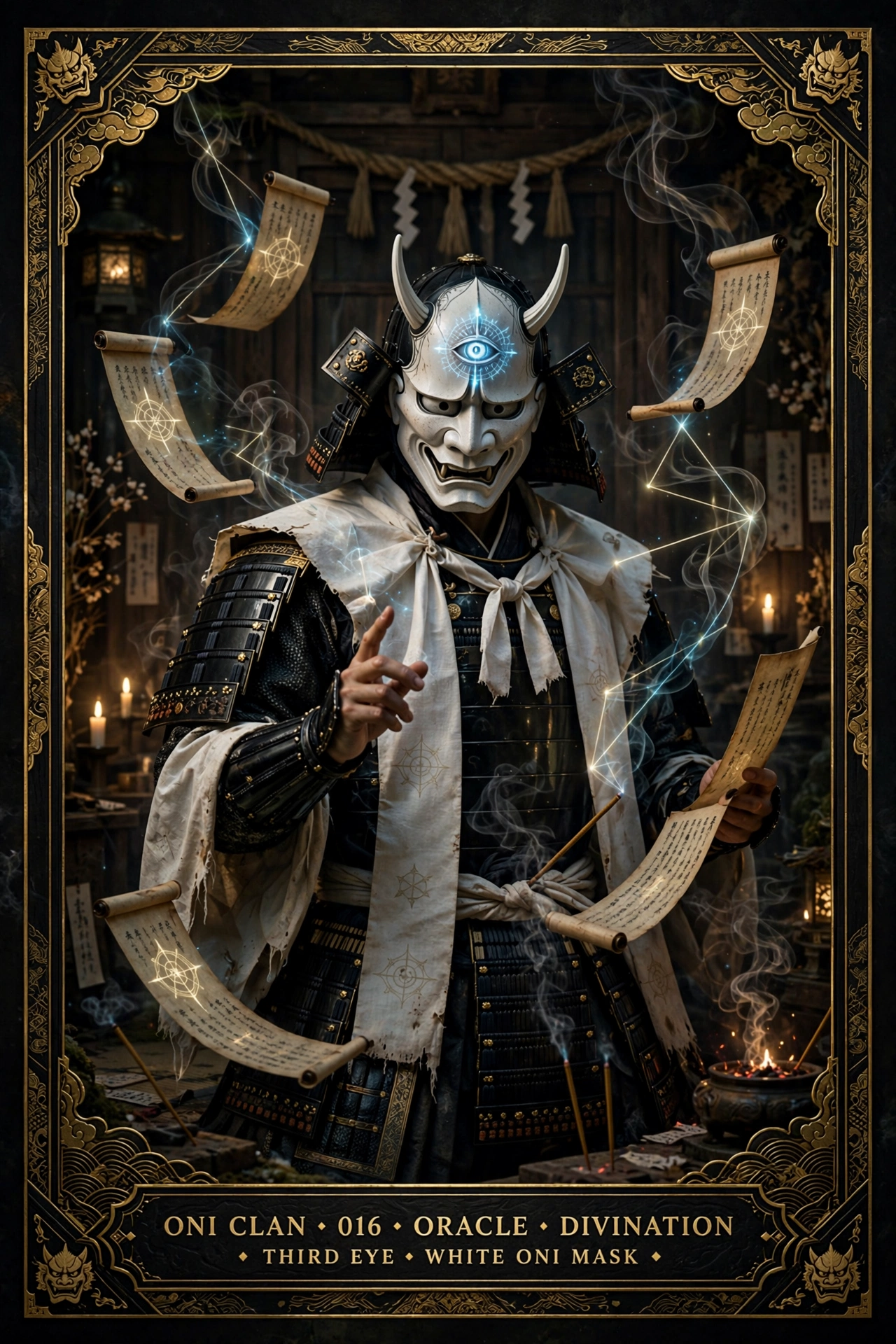 Quillan Ronin: Oni Clan Oracle Third Eye
