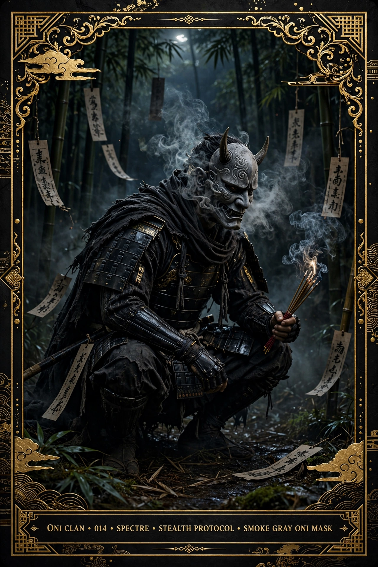 Quillan Ronin: Oni Clan Stealth Card
