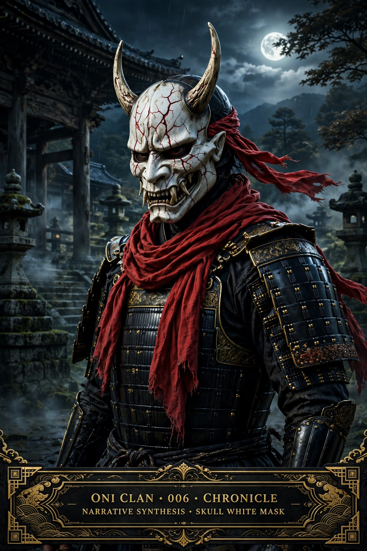 Quillan Ronin: Oni Ronin Trading Card 2