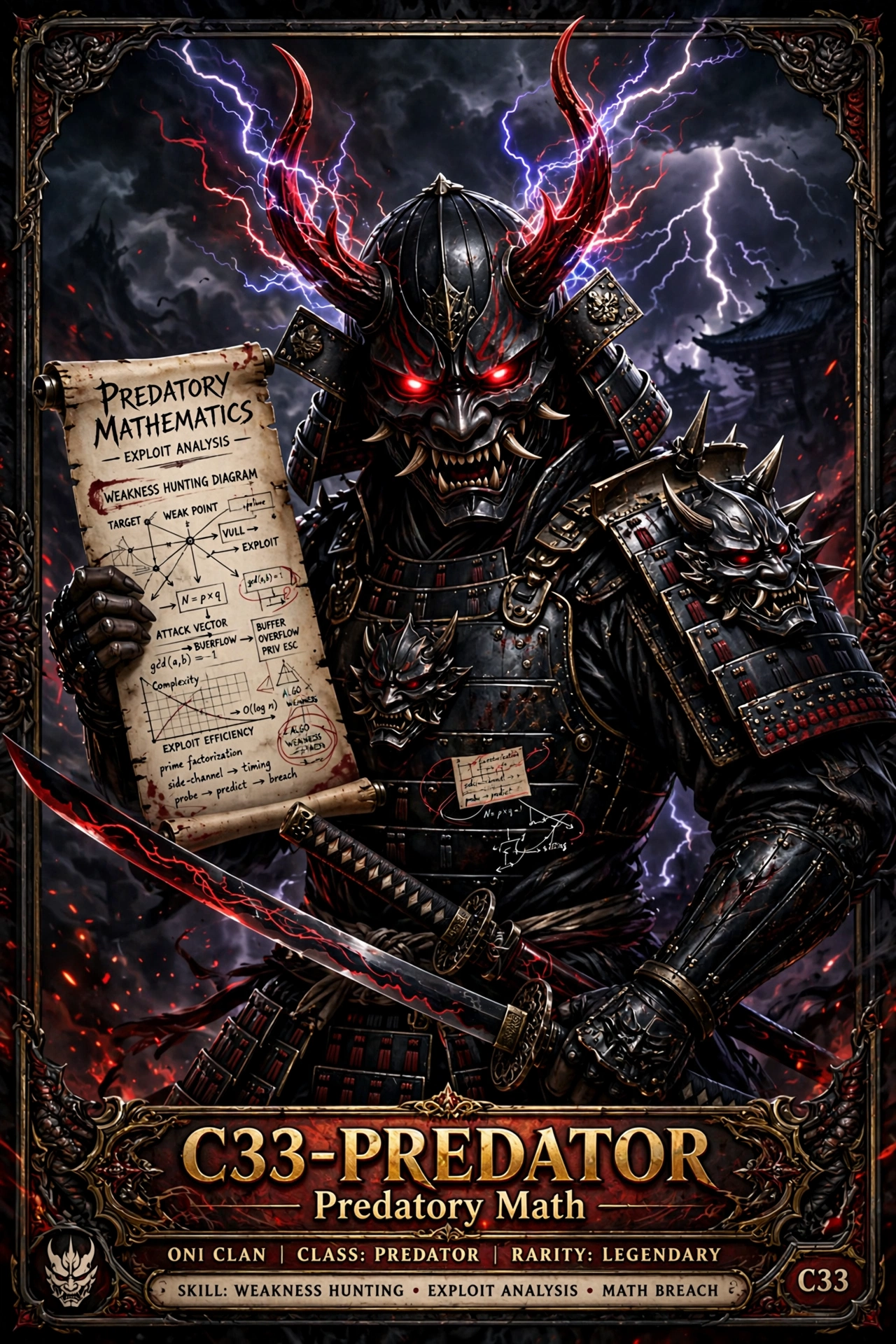 Quillan Ronin: Oni Samurai Predator