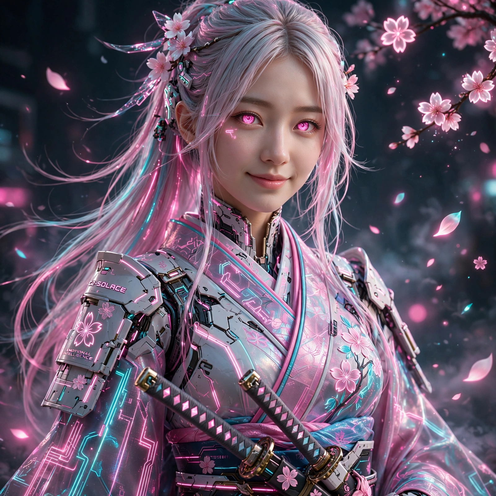 Cyber Ronin Portrait 1