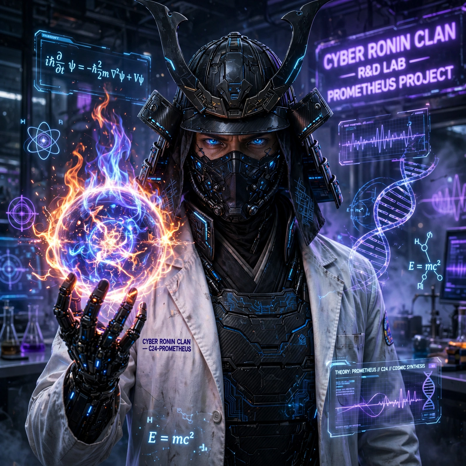 Cyber Ronin Scientist