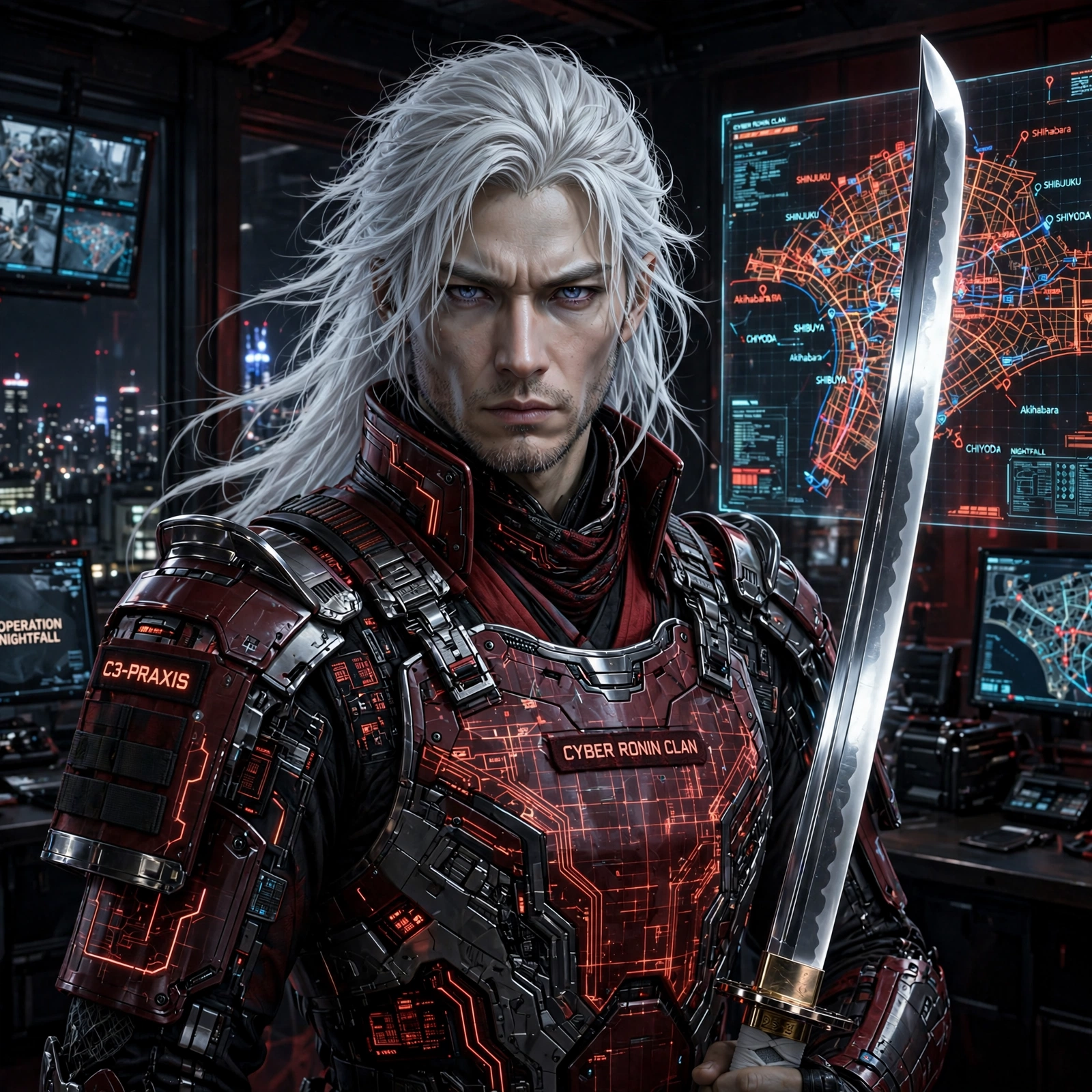 Cyber Ronin War Room