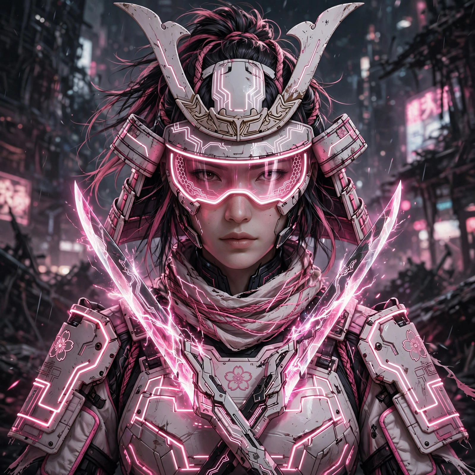 Cyberpunk Ronin Portrait 1