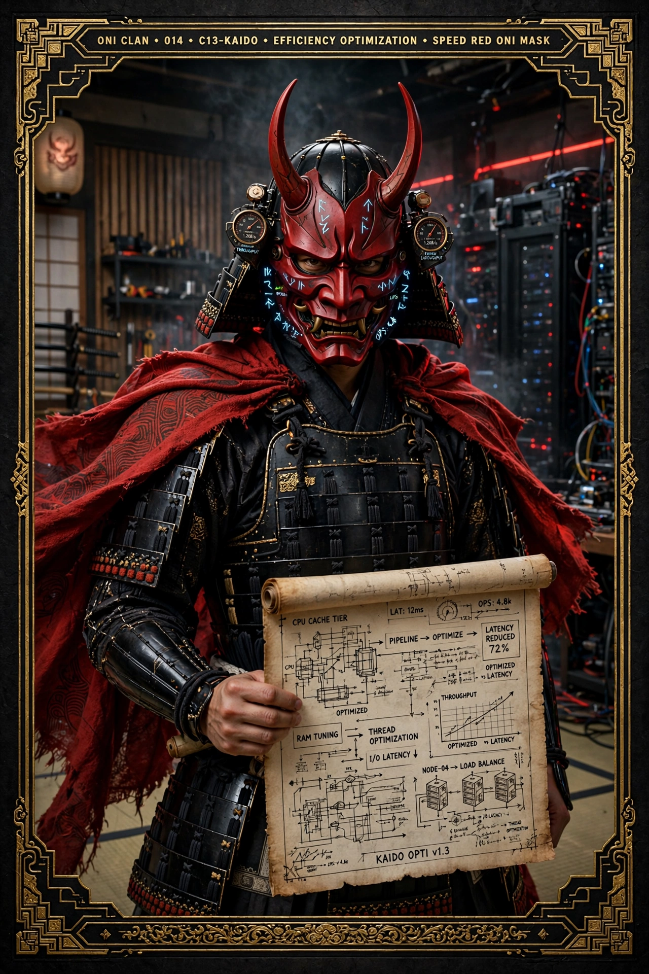 Kaido Oni Trading Card
