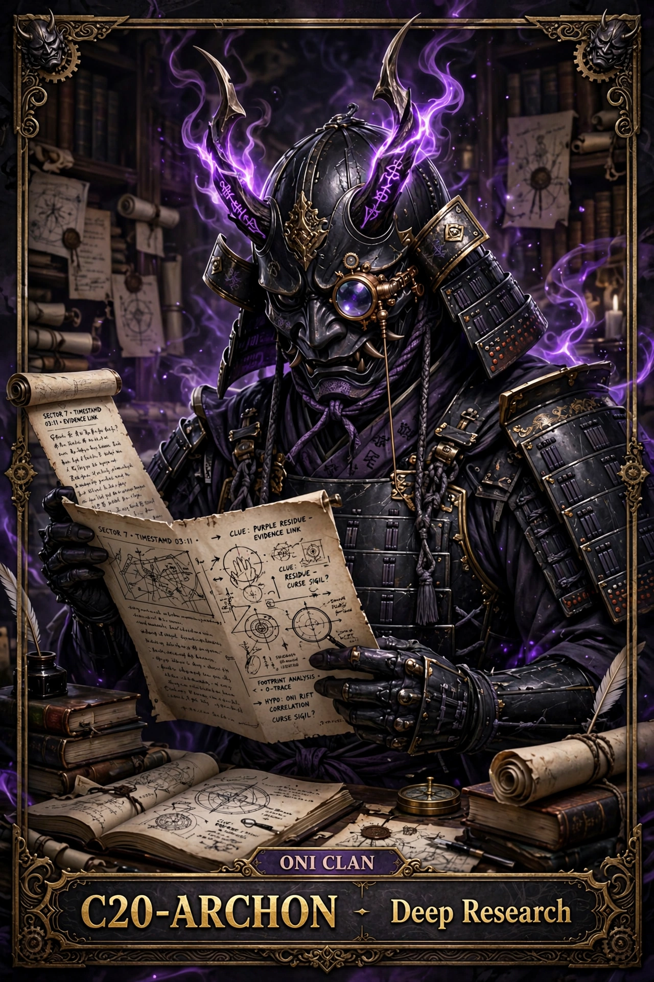Oni Clan C20 Archon Deep Research