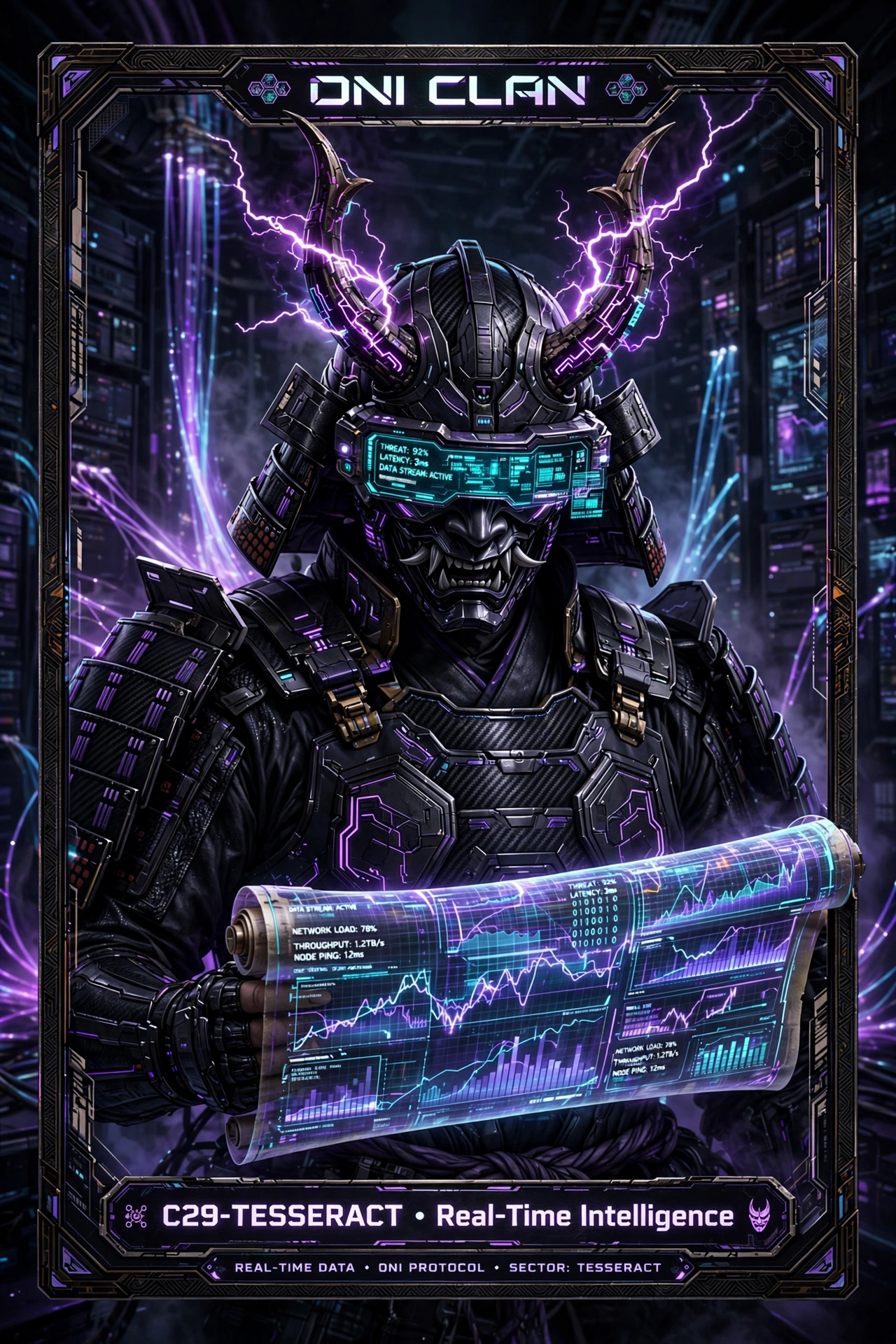 Oni Clan C29 Tesseract Card