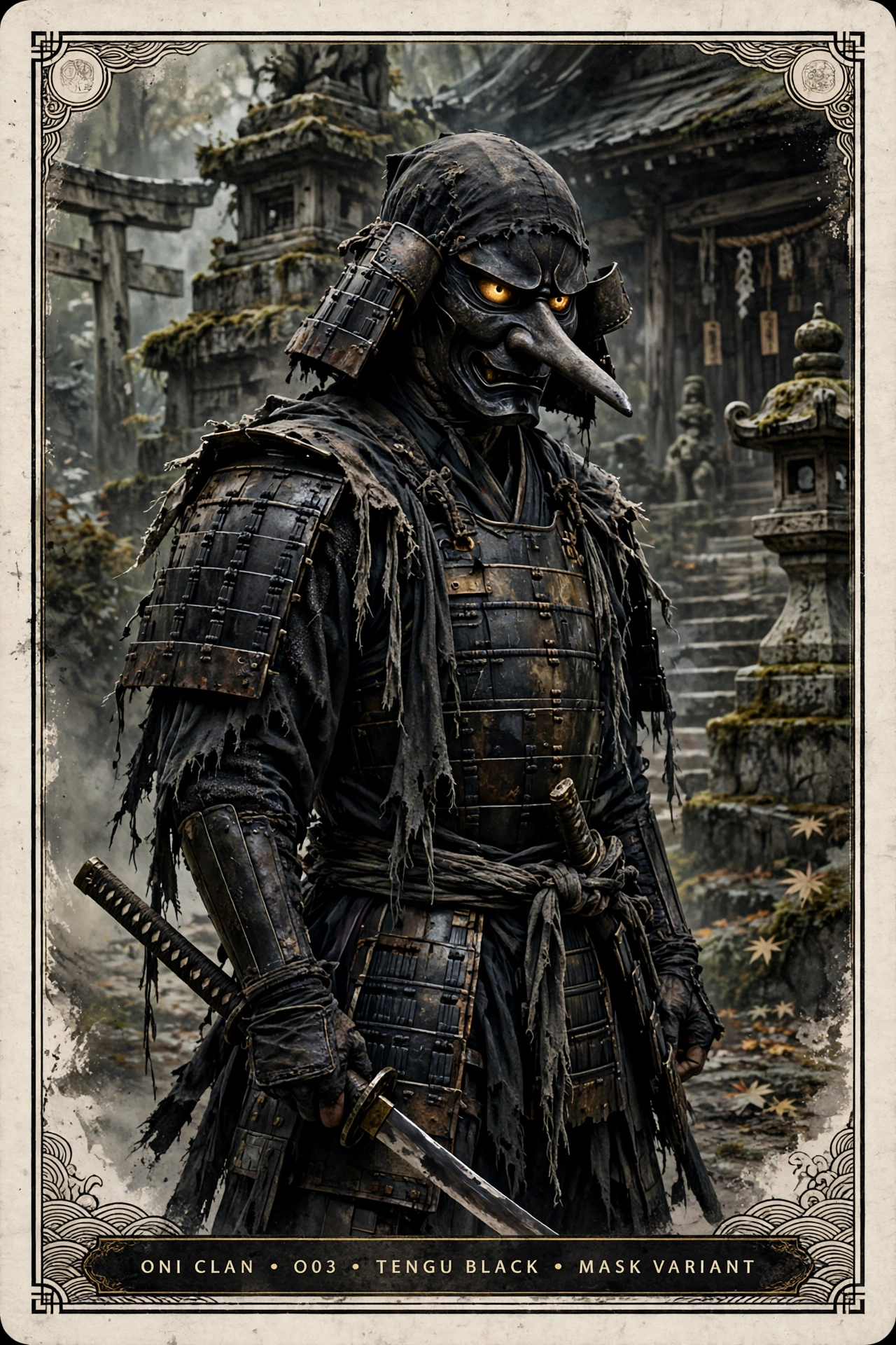 Oni Clan Tengu Mask
