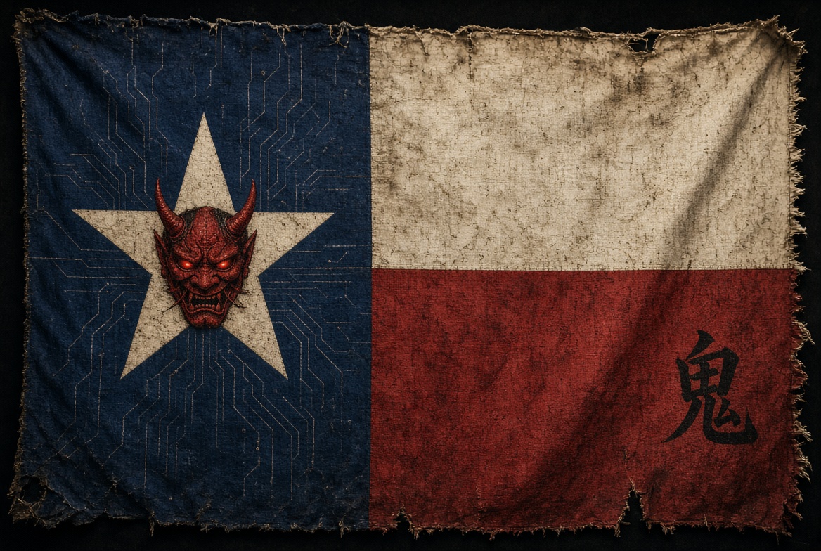 Texas Ronin Flag