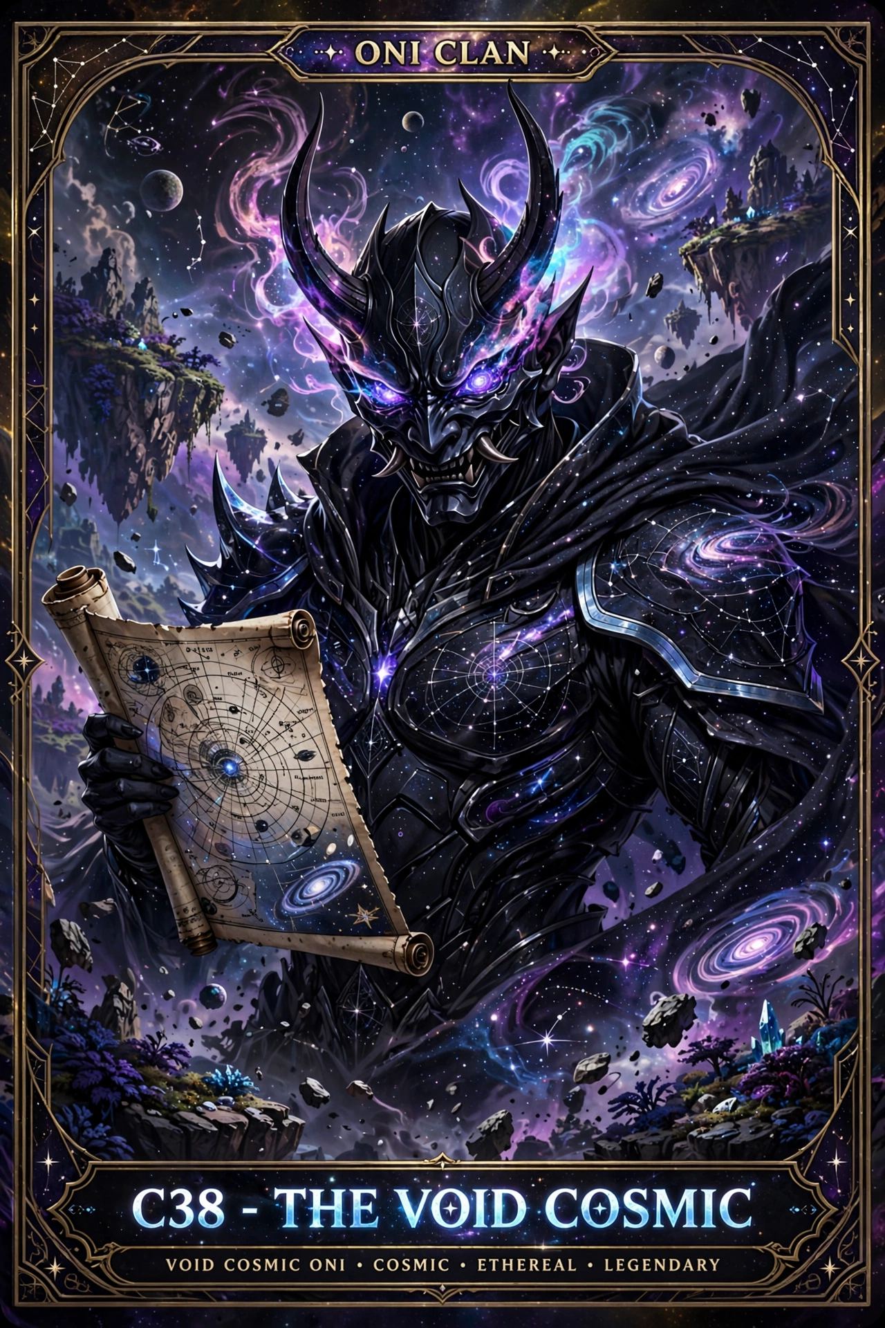 Void Cosmic Oni Card
