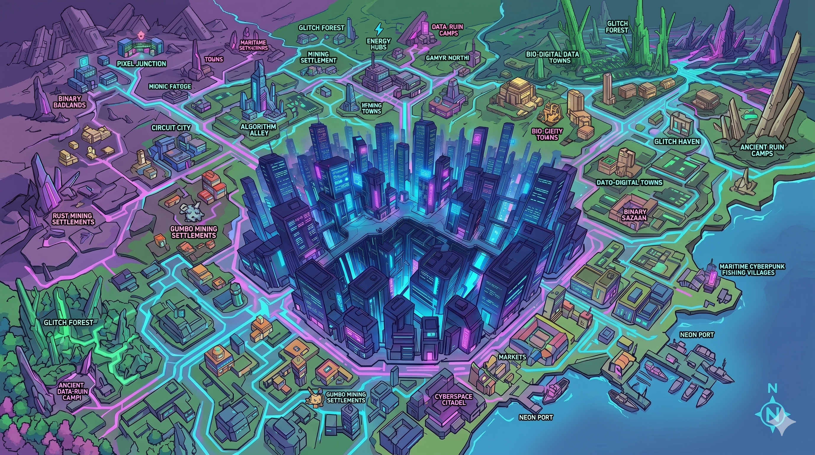 World Map Proto Type