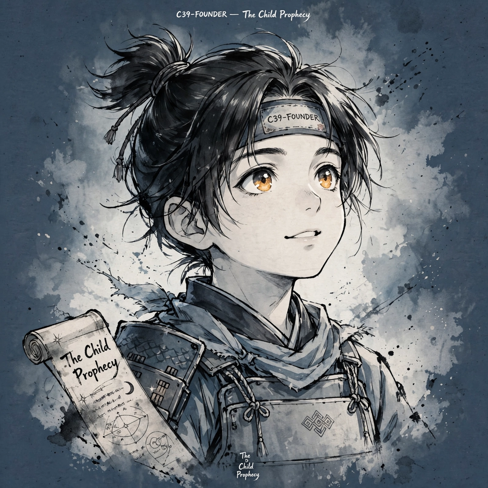 Young Ronin Portrait